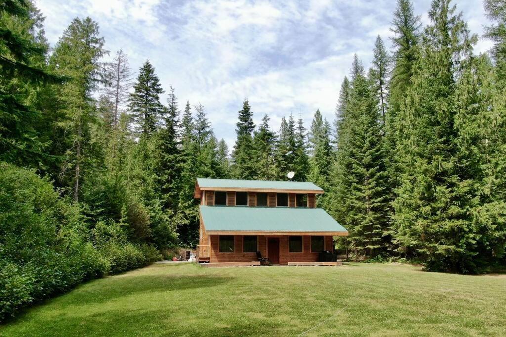 Cedar Cabin Near Silverwood Spirit Lake 外观 照片