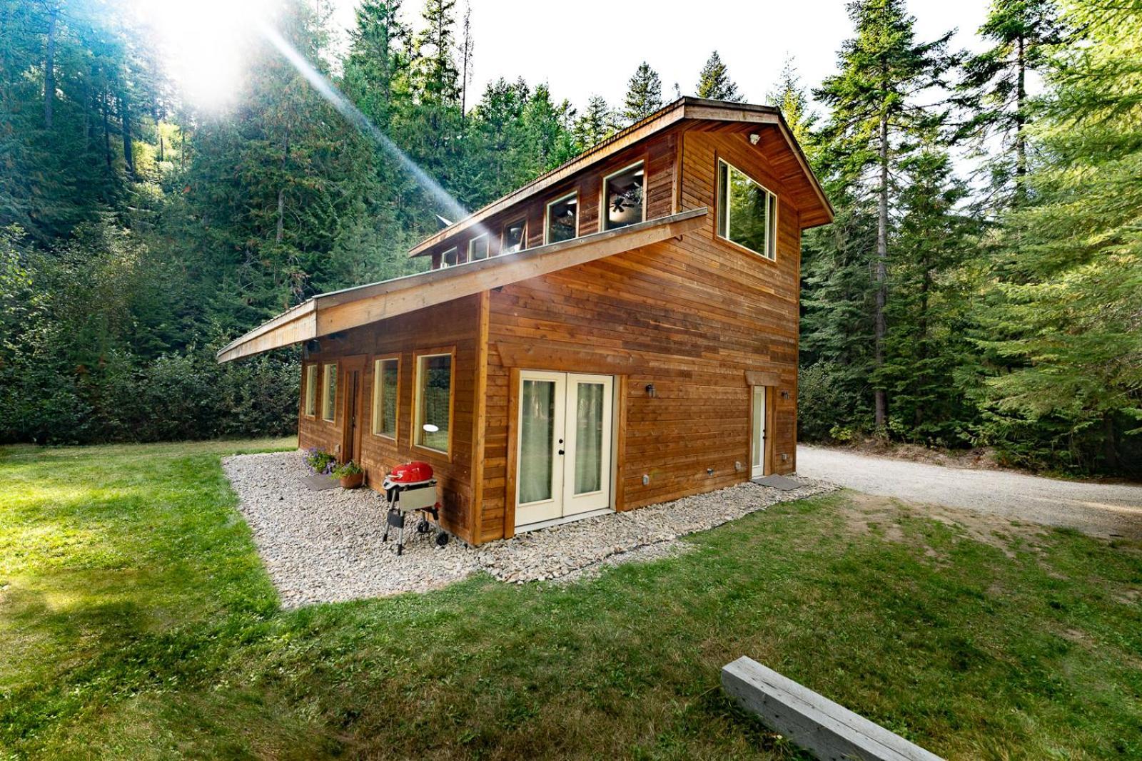 Cedar Cabin Near Silverwood Spirit Lake 外观 照片