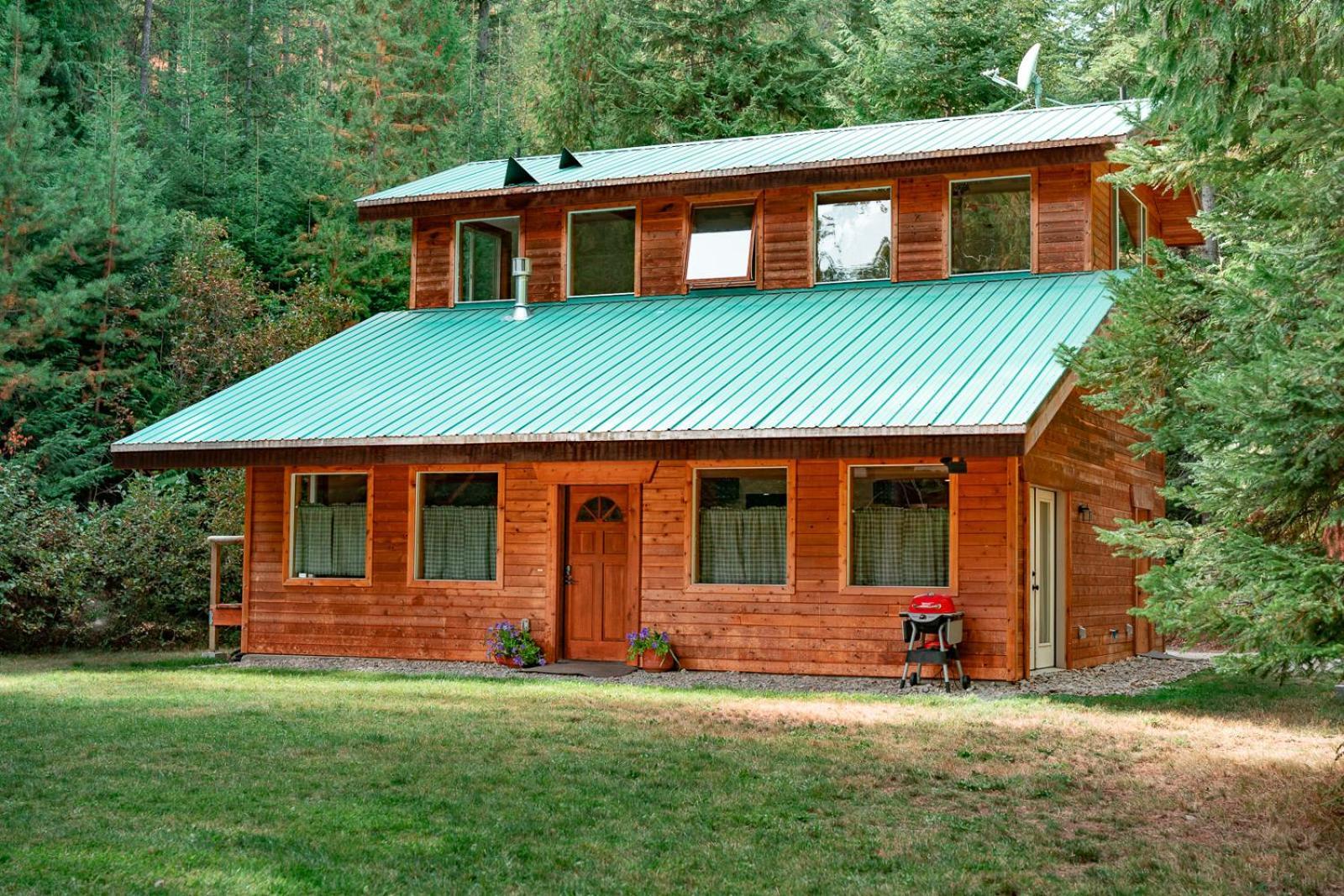 Cedar Cabin Near Silverwood Spirit Lake 外观 照片